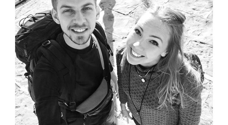 Aleksandra with a guy